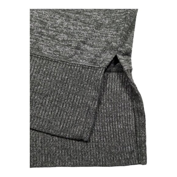 Gap Sweater Softspun Cowl-Neck Brushed Soft Baby Tweed Turtleneck Green Womens L - Picture 9 of 10